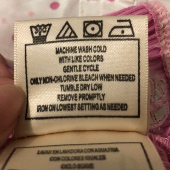 Stuff by Hilary Duff Kid’s Dusty Pink Blouse + 2 Free Button Pins - Picture 10 of 12